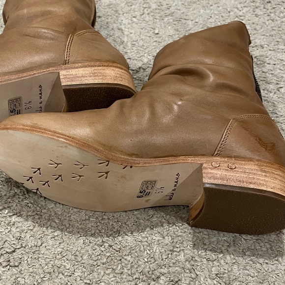 Beek ostrich slouch boot saddle brown - Picture 9 of 9